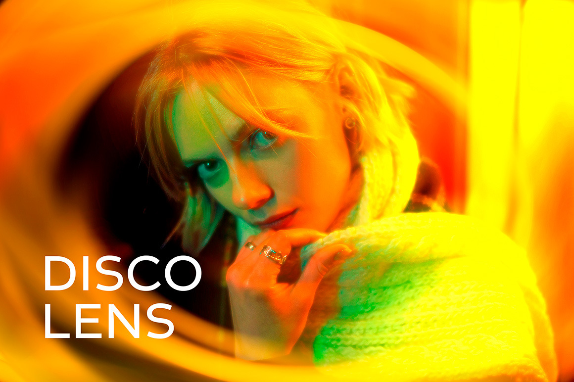 Disco Lens Photo Effect Disco Lens Photo Effect