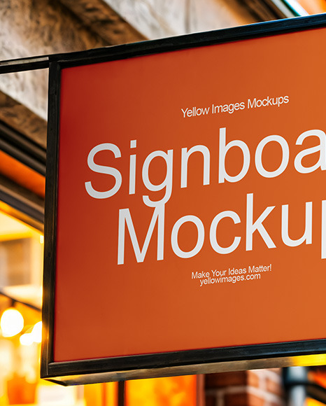 Signboard Mockup
