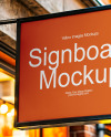 Signboard Mockup