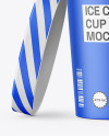 Matte Ice Cream Cup Mockup