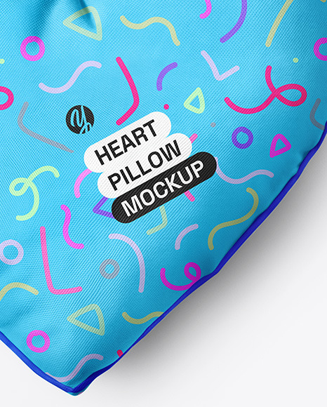 Heart Pillow Mockup