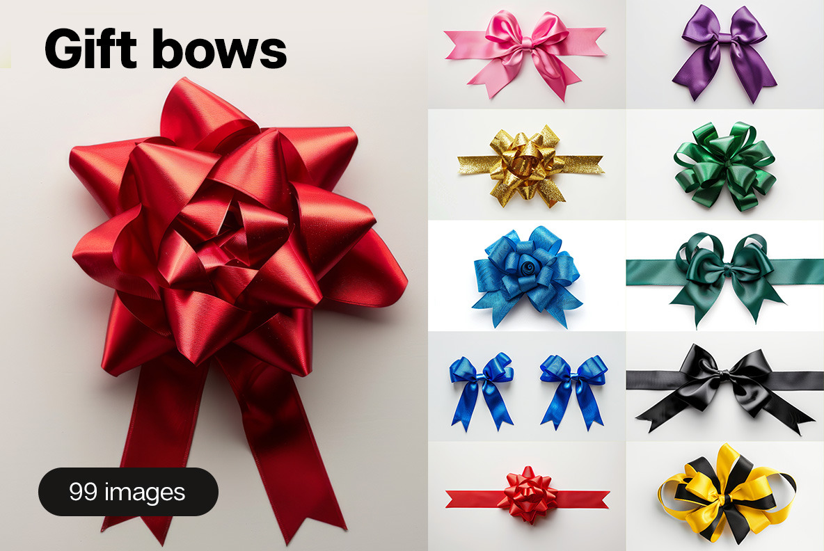 Gift bows - 99 images Gift bows - 99 images