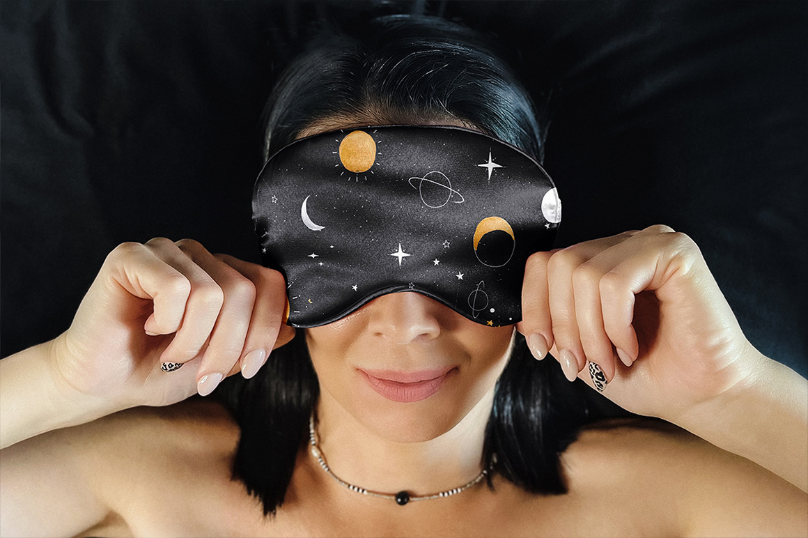 Sleep Eye Mask Mockup
