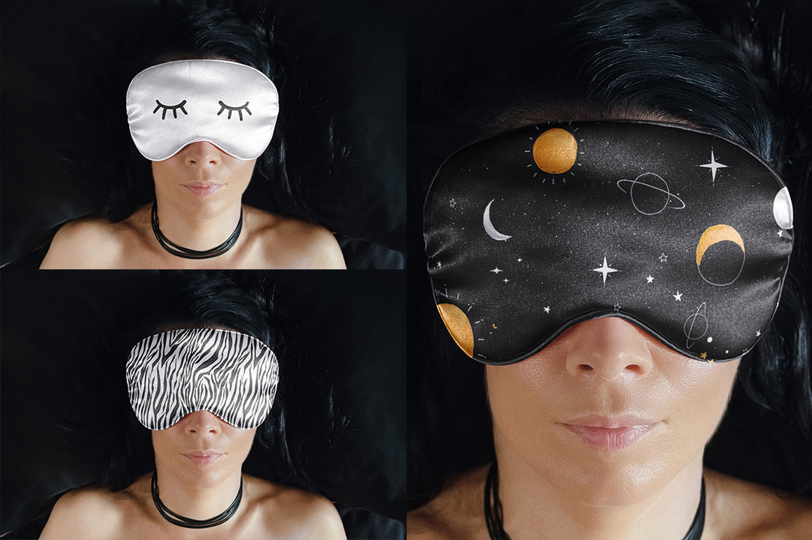 Sleep Eye Mask Mockup
