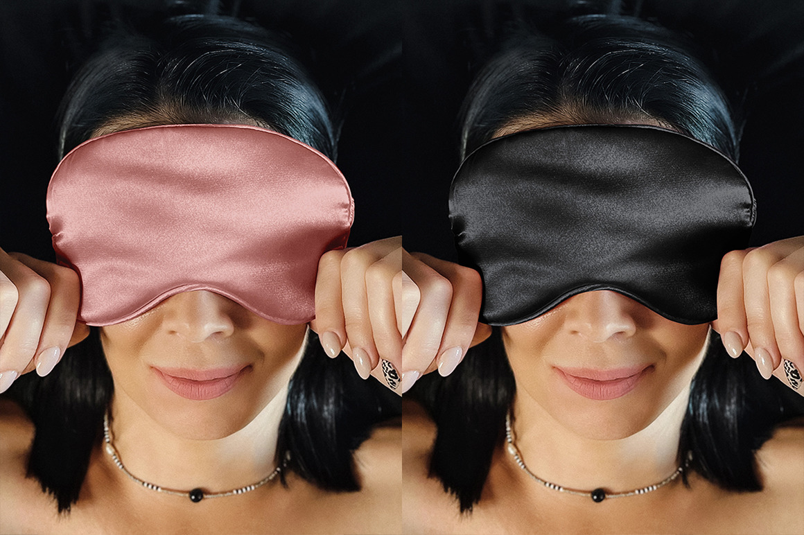 Sleep Eye Mask Mockup
