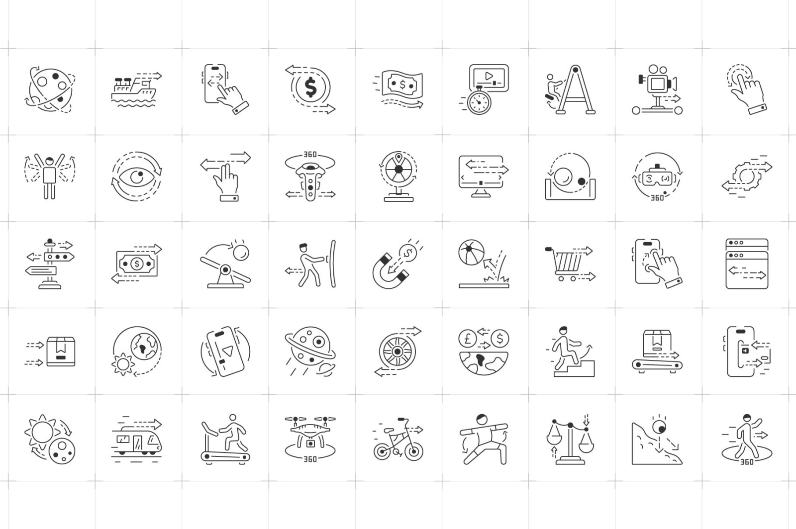 Movement Icons Movement Icons