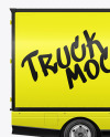 Electric Box Truck Mockup - Side View