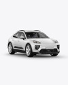 Electric Luxury SUV Mockup - Half Side View