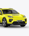 Electric Luxury SUV Mockup - Half Side View