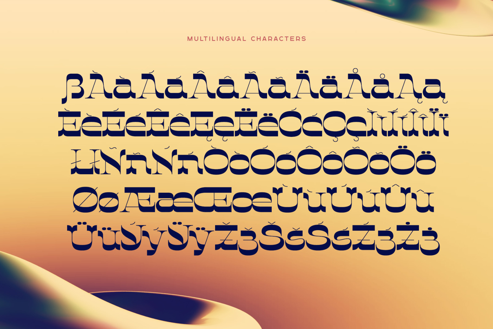 Nova Desert — Original Style font Nova Desert — Original Style font