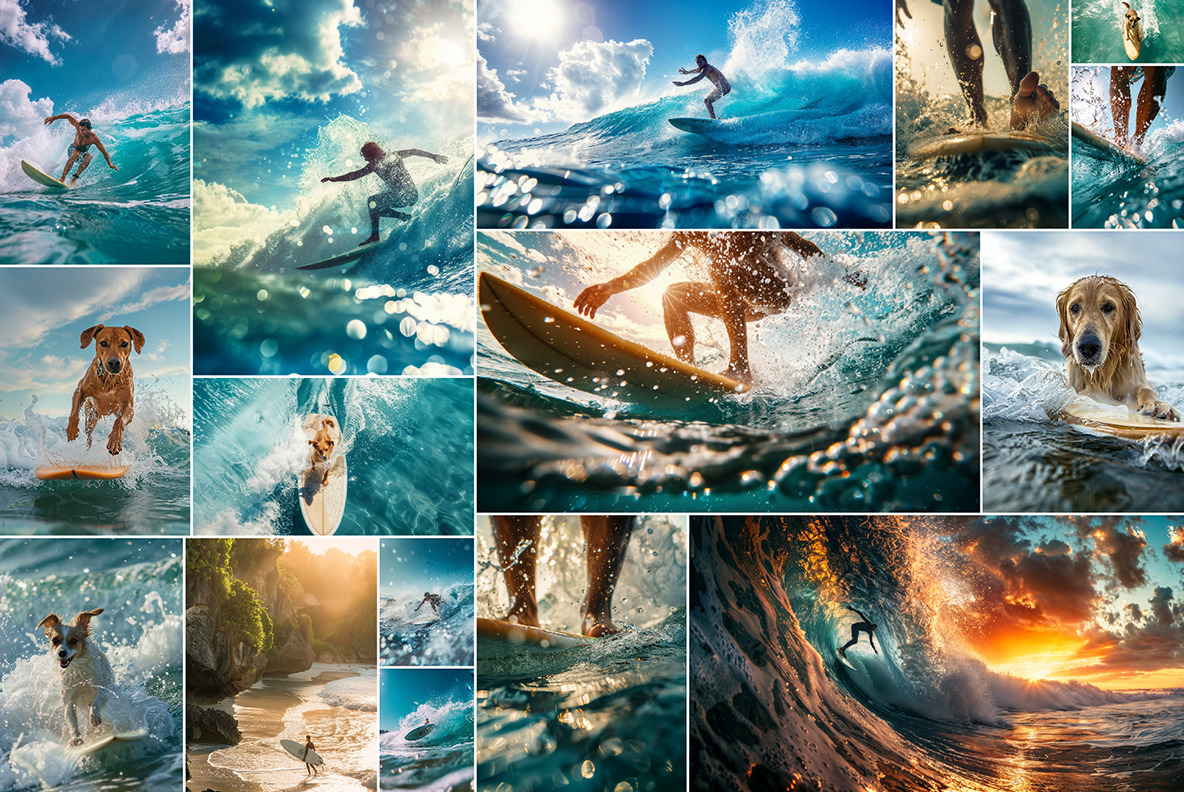 Surfing - 64 images Surfing - 64 images