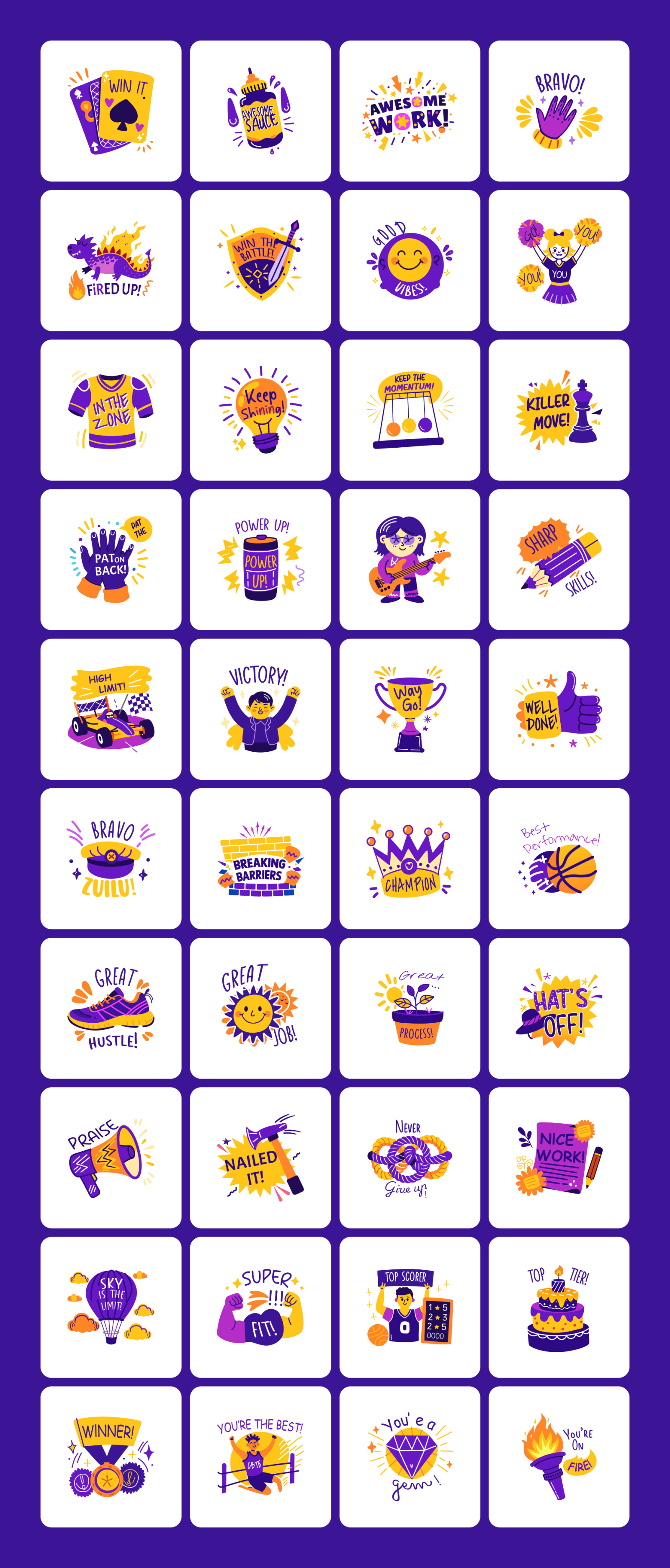 Achievement Stickers Achievement Stickers