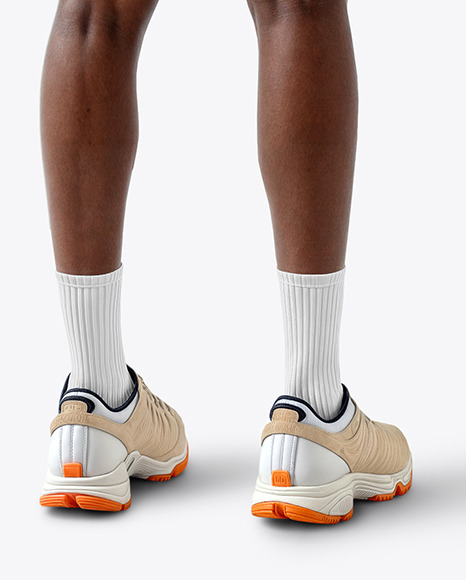 Black Woman Wearing a Full Basketball Kit Mockup
