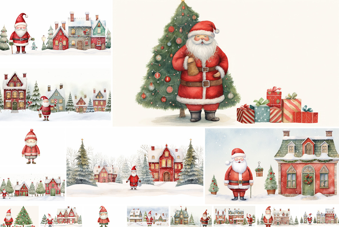 Cute Santa - 44 images Cute Santa - 44 images