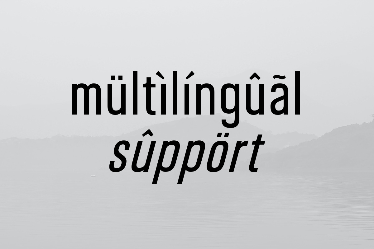 Gasket - Modern Corporate Condensed Sans Serif Gasket - Modern Corporate Condensed Sans Serif