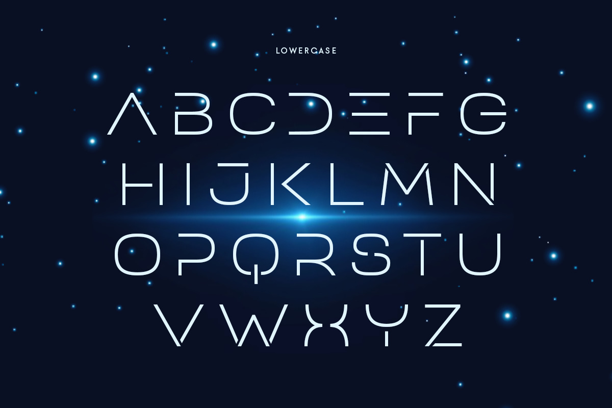 GREAT - Modern Techno Font