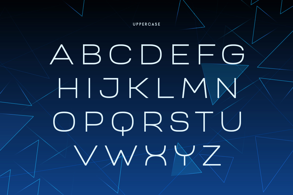 GREAT - Modern Techno Font