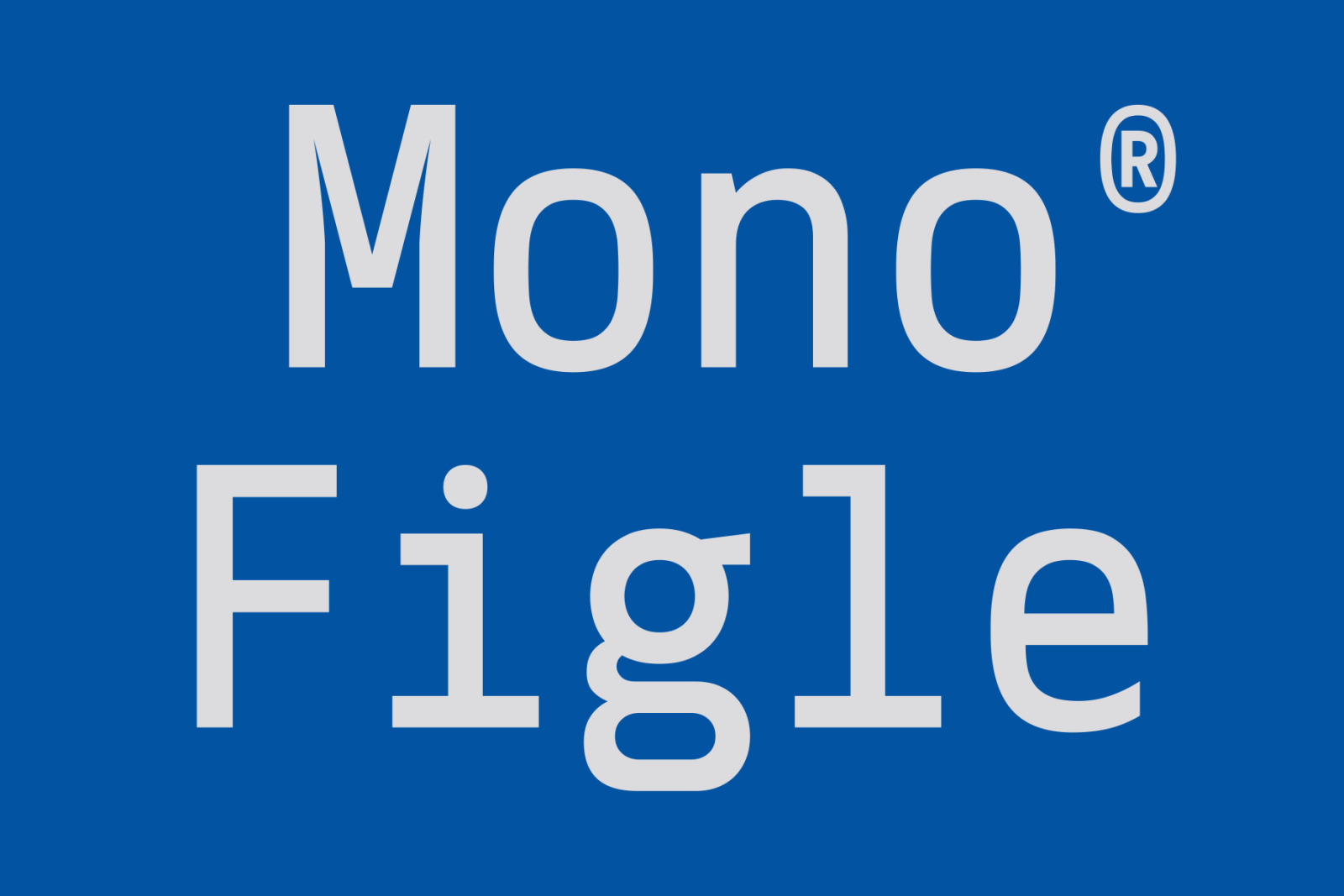 Mono Figle Font Mono Figle Font