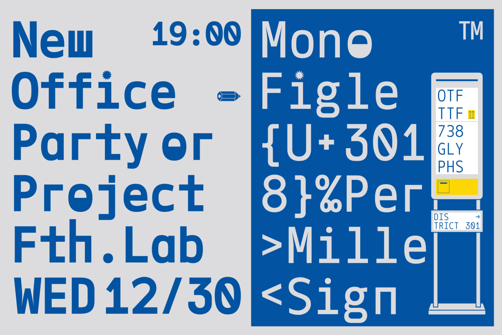 Mono Figle Font Mono Figle Font