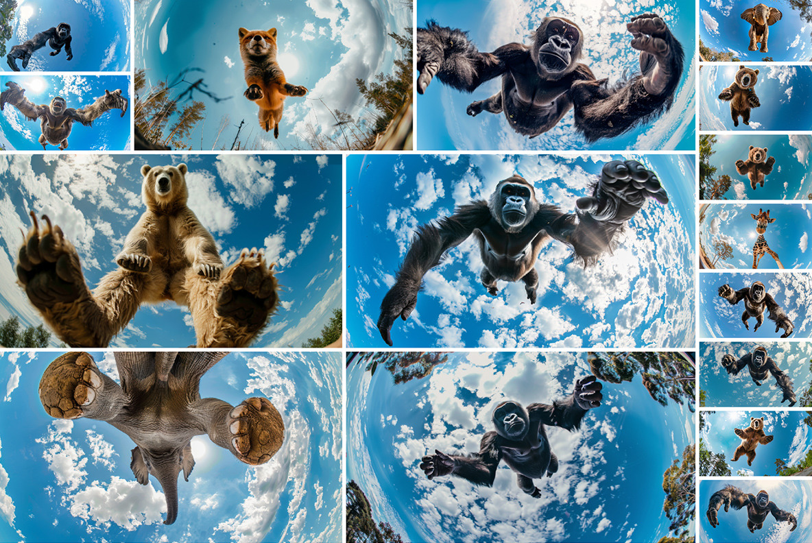 Jumping animals - 65 images Jumping animals - 65 images