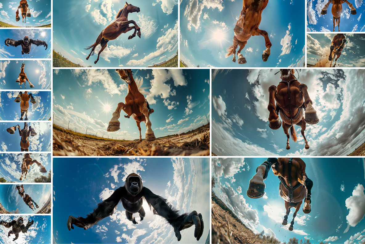 Jumping animals - 65 images Jumping animals - 65 images