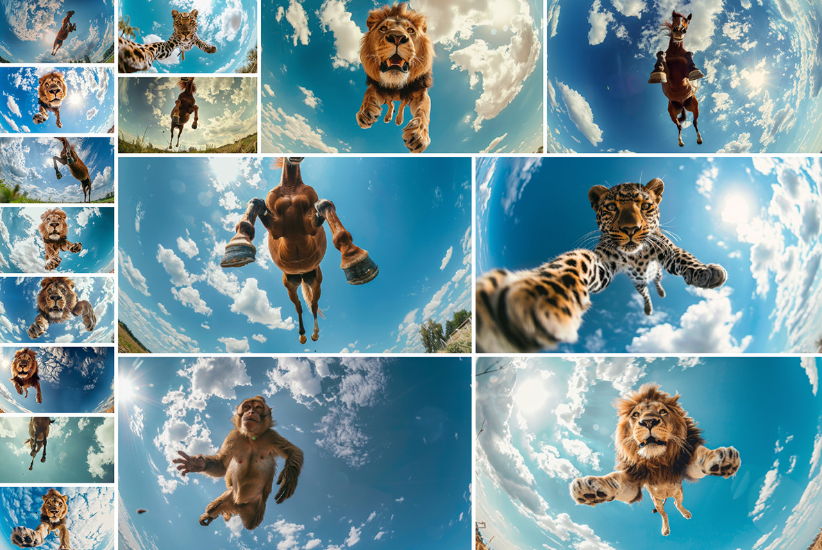 Jumping animals - 65 images Jumping animals - 65 images