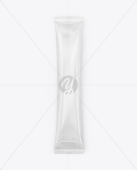 Glossy Stick Sachet Mockup