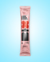 Glossy Metallic Stick Sachet Mockup