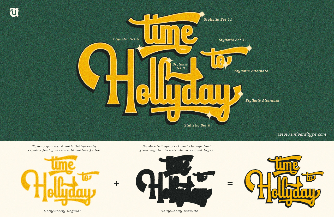 UT Hollywoody - An Extreme Caps Height Bold Script UT Hollywoody - An Extreme Caps Height Bold Script