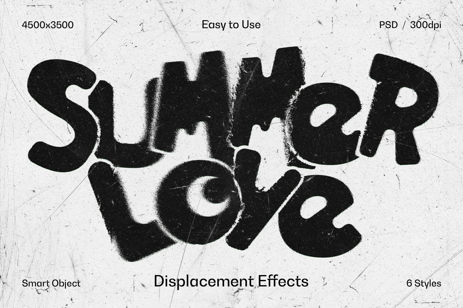 Distortion Text & Logo Effect Distortion Text & Logo Effect