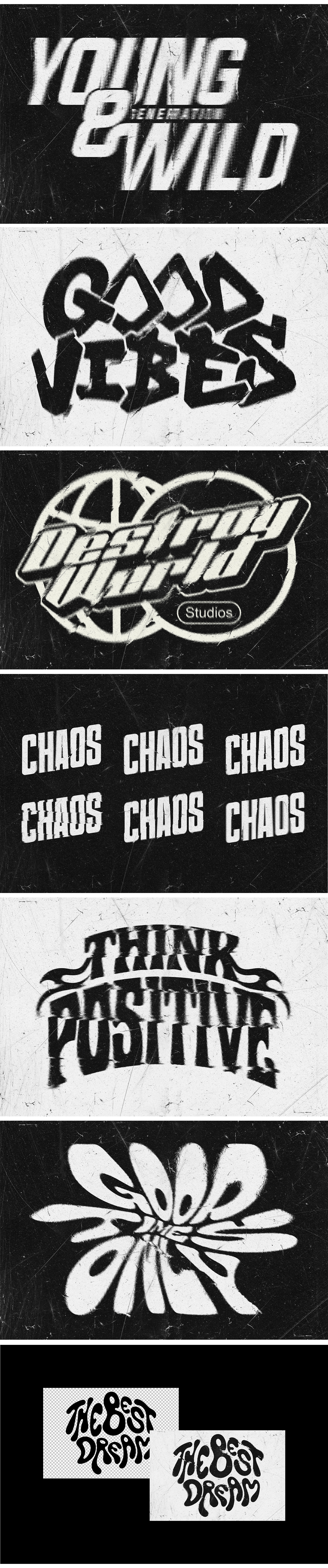 Distortion Text & Logo Effect Distortion Text & Logo Effect