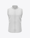 Matte Quilted Vest Mockup