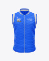 Matte Quilted Vest Mockup