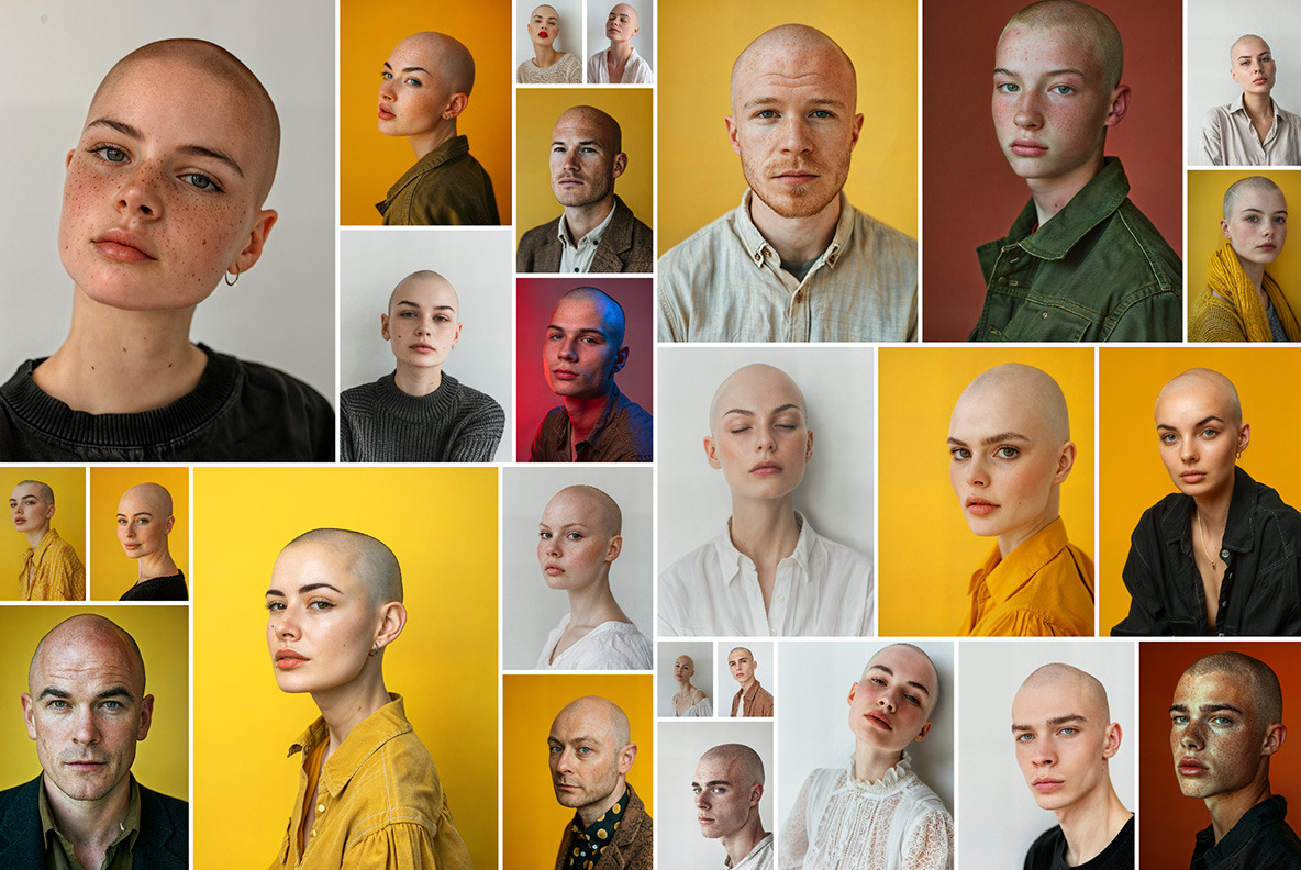 Bald people - 109 images on Yellow Images Creative Store - 140264