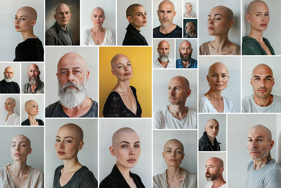 Bald people - 109 images on Yellow Images Creative Store