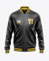 Leather Varsity Jacket