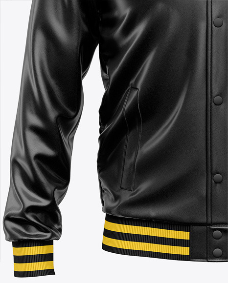 Leather Varsity Jacket