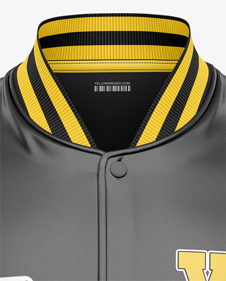Leather Varsity Jacket