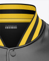 Leather Varsity Jacket