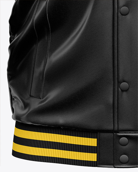 Leather Varsity Jacket