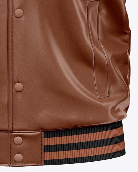 Leather Varsity Jacket