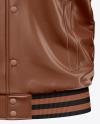 Leather Varsity Jacket
