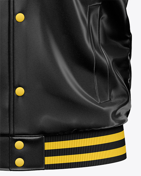 Leather Varsity Jacket