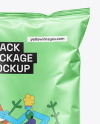 Snack Package Mockup