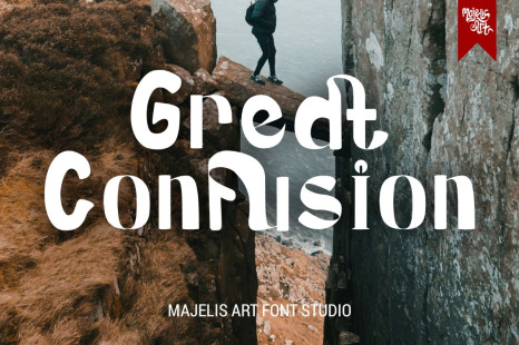 Great Confusion Font - Fashion designer