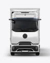 Semi Trailer Truck Mockup - Front View