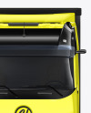 Semi Trailer Truck Mockup - Front View