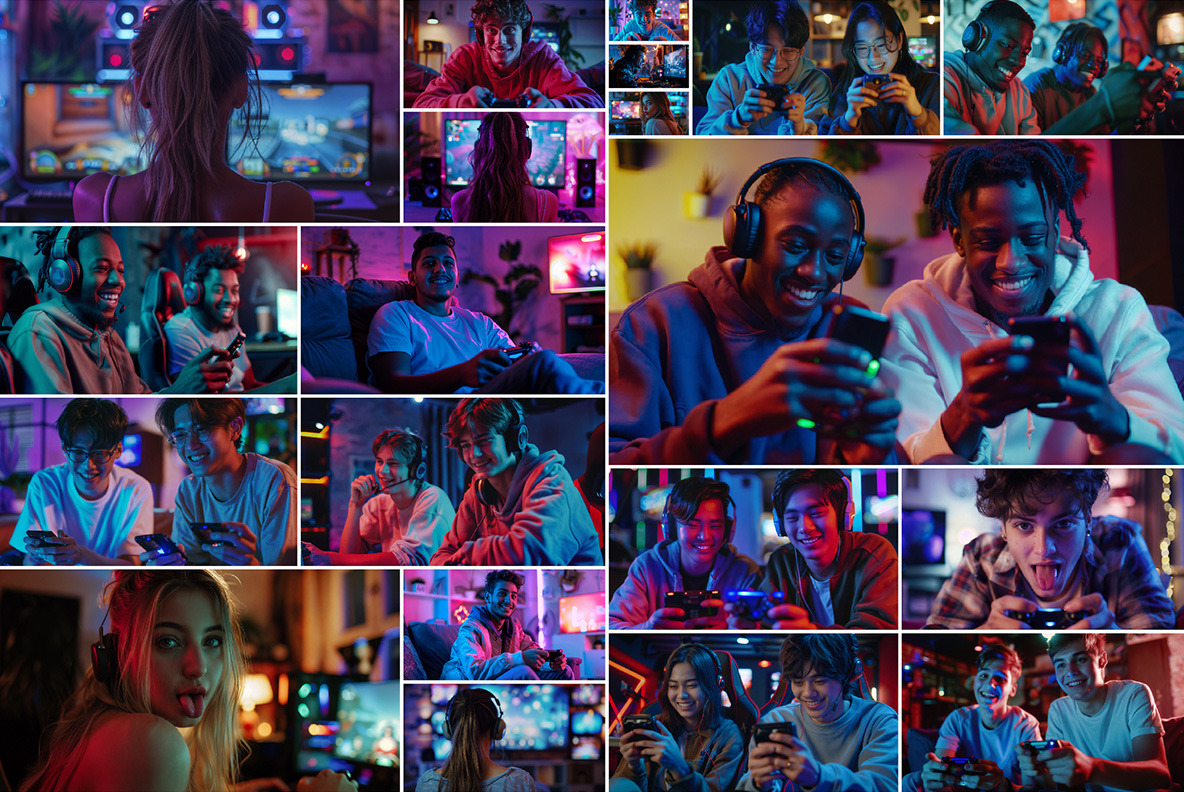 Gamers - 61 images Gamers - 61 images