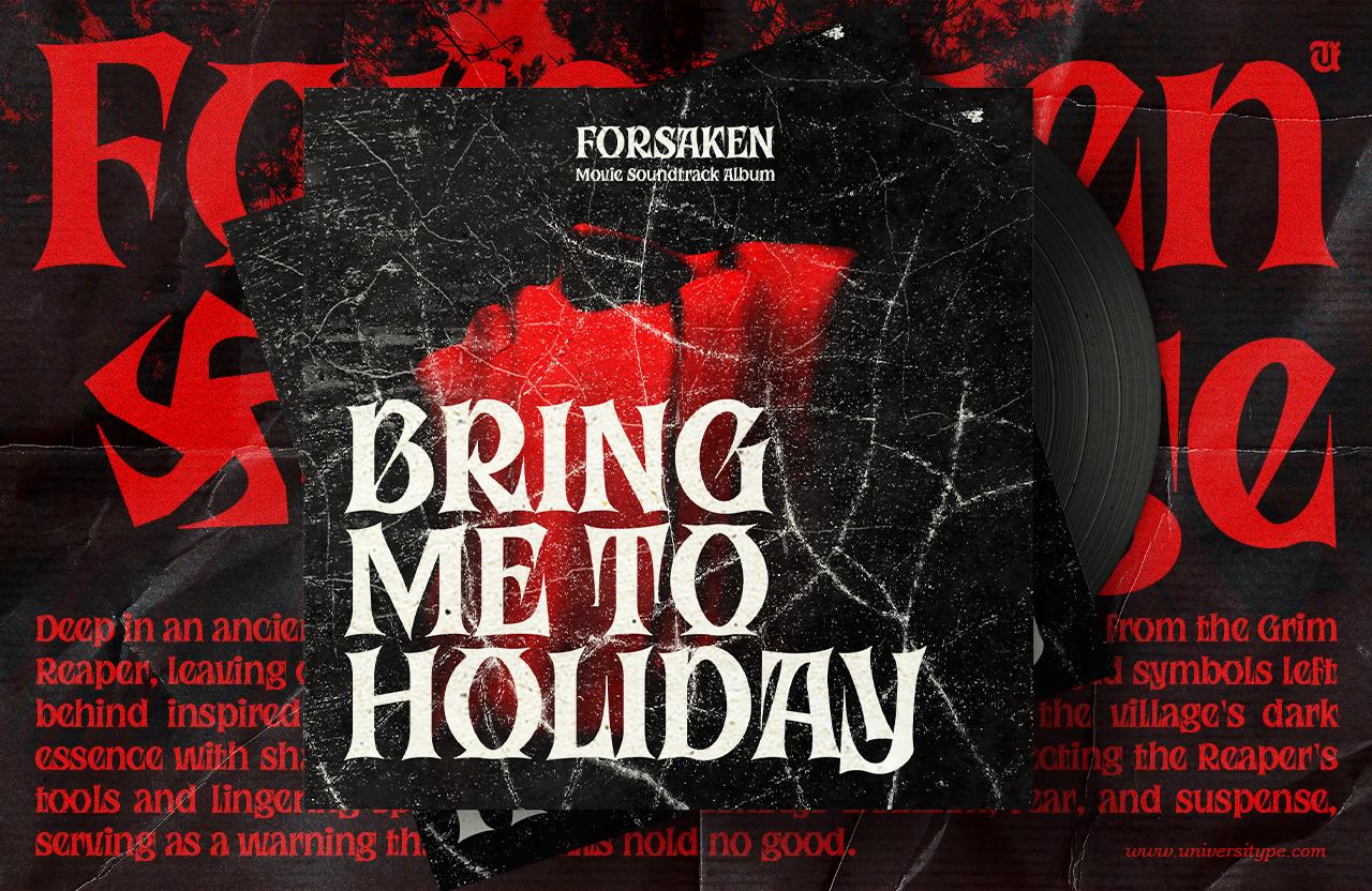 UT Forsaken Village - An Experimental Serif Font UT Forsaken Village - An Experimental Serif Font