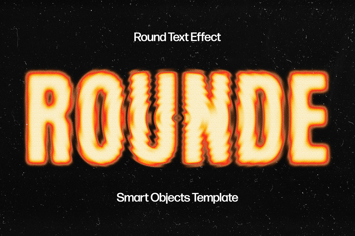 Warp Text Effect Warp Text Effect